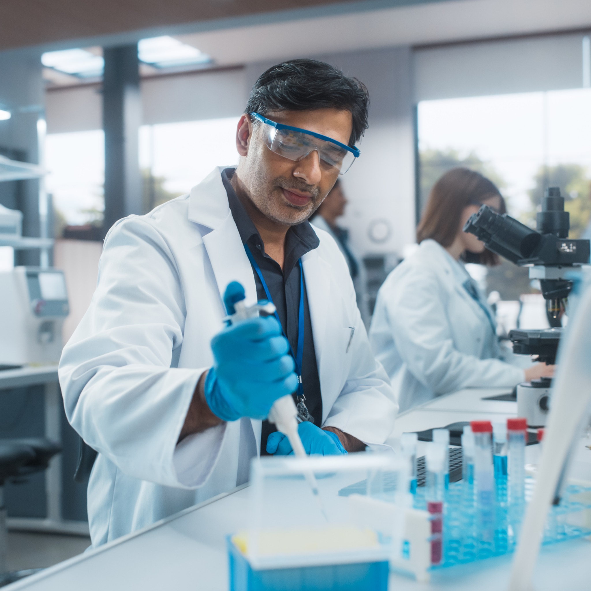 Forensic laboratory specialists